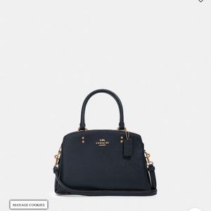 Authentic Coach purse. Never worn. Midnight navy.
